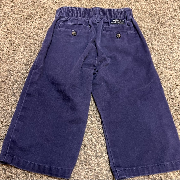 Janie and Jack navy blue pants - Picture 4 of 5